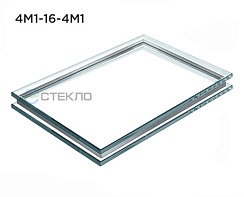 Однокамерный стеклопакет 4+4